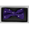 Polyester Woven bow tie with or with out logo pre-tied Clip on tie